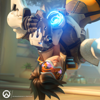 Overwatch герой Tracer