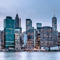 Чаша със снимка на Манхатън