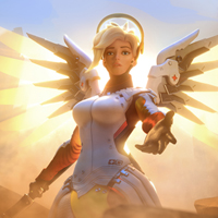 Overwatch герой Mercy